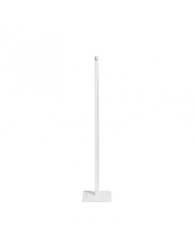 First - Pied blanc pour lampadaire